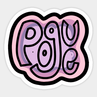 Honorary Pogue Sticker